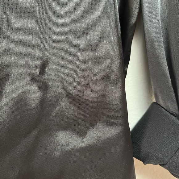 ✨ cute oversize black button down dress ✨ - Picture 4 of 4